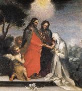 Francesco Vanni The Mystic Marriage of St.Catherine of Siena oil painting